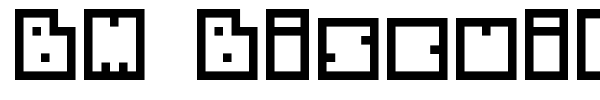 BM Biscuit font