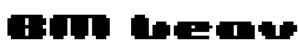 BM Leaves font