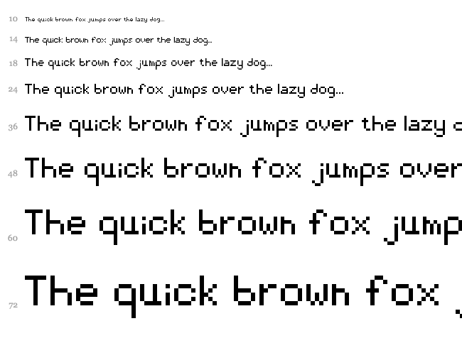 Brandi Alexander font waterfall