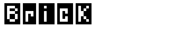 Brick font