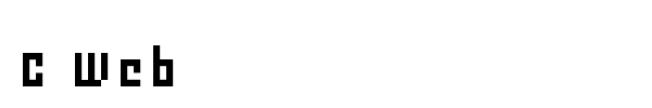 C Web font