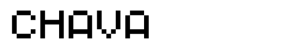 Chava font