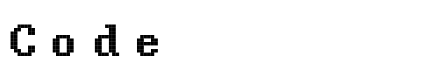 Code font