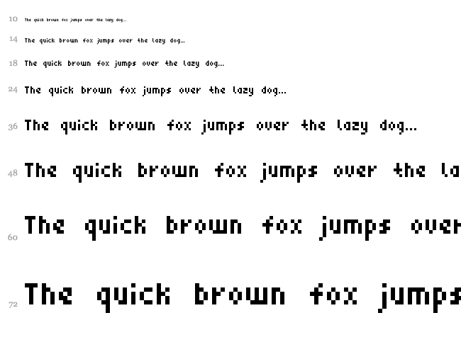 Codi font waterfall