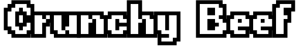 Crunchy Beef font