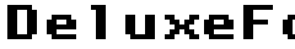 DeluxeFont font