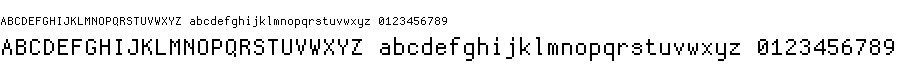 Dina font