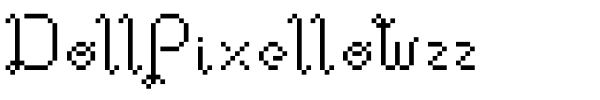 DollPixellowzz font