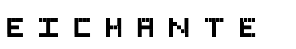 Eichante font
