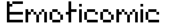 Emoticomic font