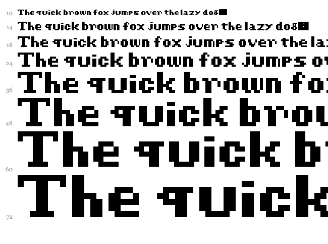 Final Fantasy font waterfall