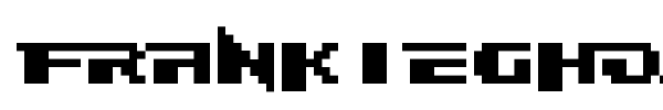 Frankieghost font