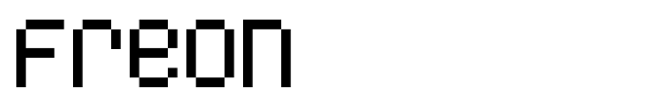 Freon font