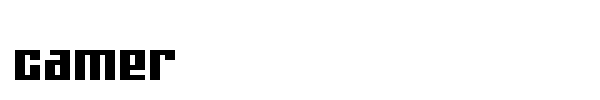Gamer font