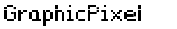 GraphicPixel font