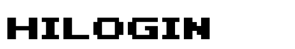 Hilogin font