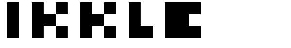 Ikkle font