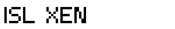 ISL Xen font
