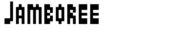 Jamboree font