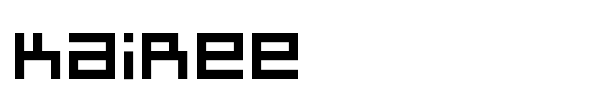 Kairee font
