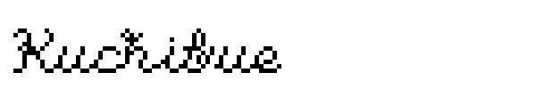 Kuchibue font