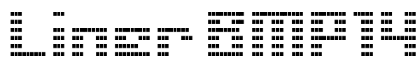 Liner BMP14 font