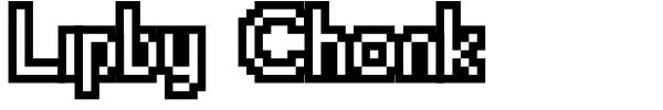Lipby Chonk font