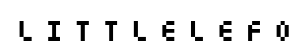 LittleLego font