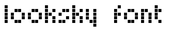 Looksky Font font