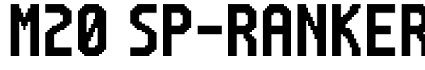 M20 SP-Ranker font