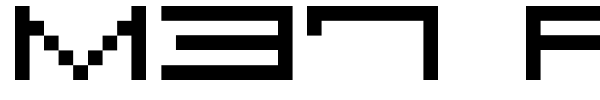 M37 Feel The Bit font