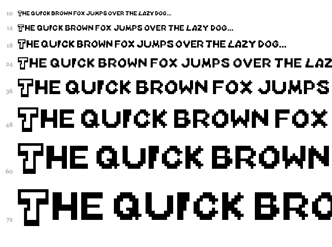 Mario Kart DS font waterfall