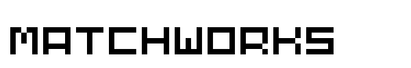 Matchworks font