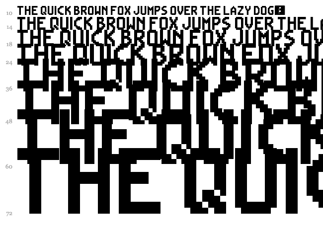 Mega Man Battle Network font waterfall