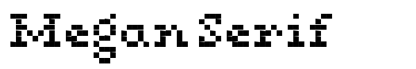 Megan Serif font