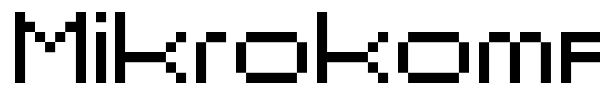 Mikrokomputer font