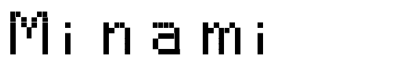 Minami font