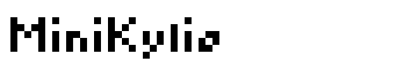 MiniKylie font