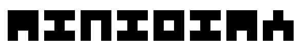 Miniozma font