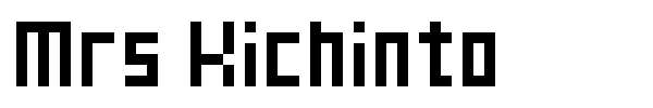 Mrs Kichinto font