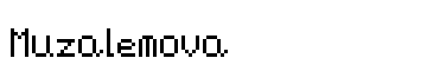 Muzalemova font preview