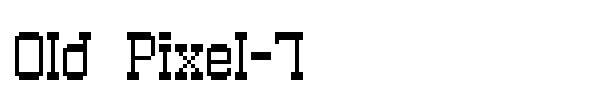 Old Pixel-7 font