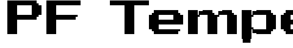 PF Tempesta Seven font