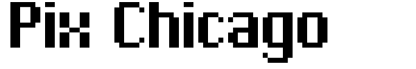 Pix Chicago font
