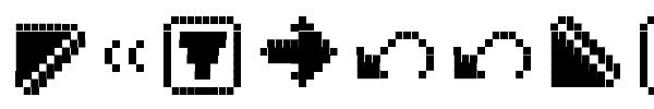 PixArrows font