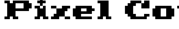 Pixel Cowboy font