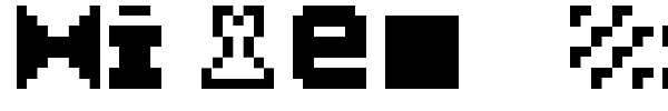 Pixel Dingbats-7 font