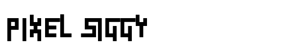 Pixel Siggy font