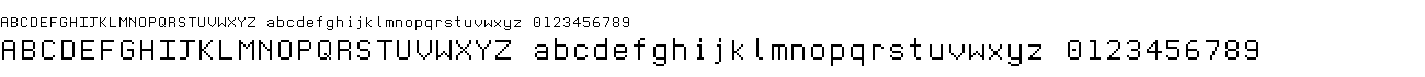 PixelCarnage Mono Code font preview
