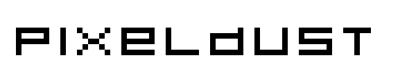 Pixeldust font